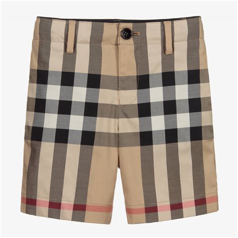 boys' burberry shorts